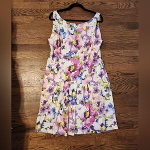 American Living Floral Sleeveless Dress